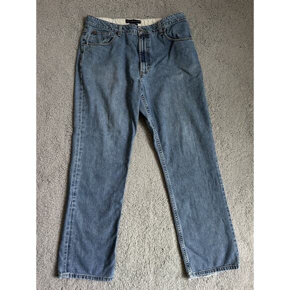 Tommy Hilfiger Jeans Men's 36x32 Relaxed Fit Baggy Straight Leg Skatercore 2006 - Picture 1 of 16